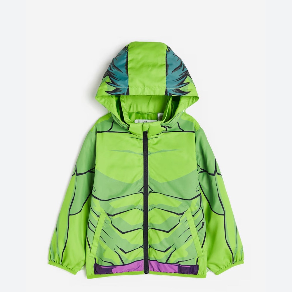NEW! H&M Kids Marvel Hulk Jacket
